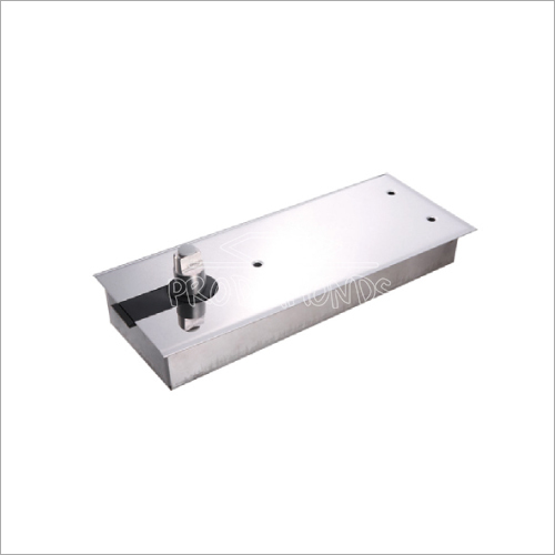 Stainless Steel Floor Spring - Round Shape, Concealed Design with Minimum Floor Recess for Effortless Operation