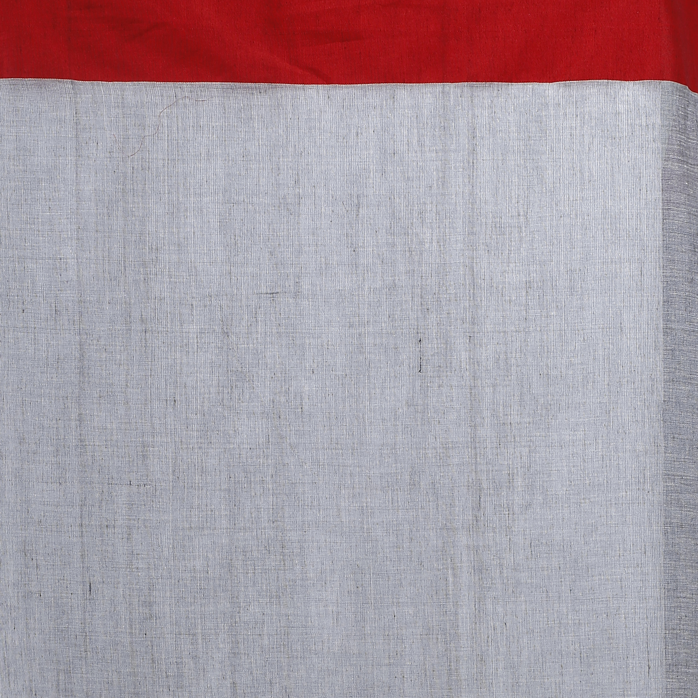 Woven Bengal Handloom Cream Colour Pure Hand Span Cotton Saree