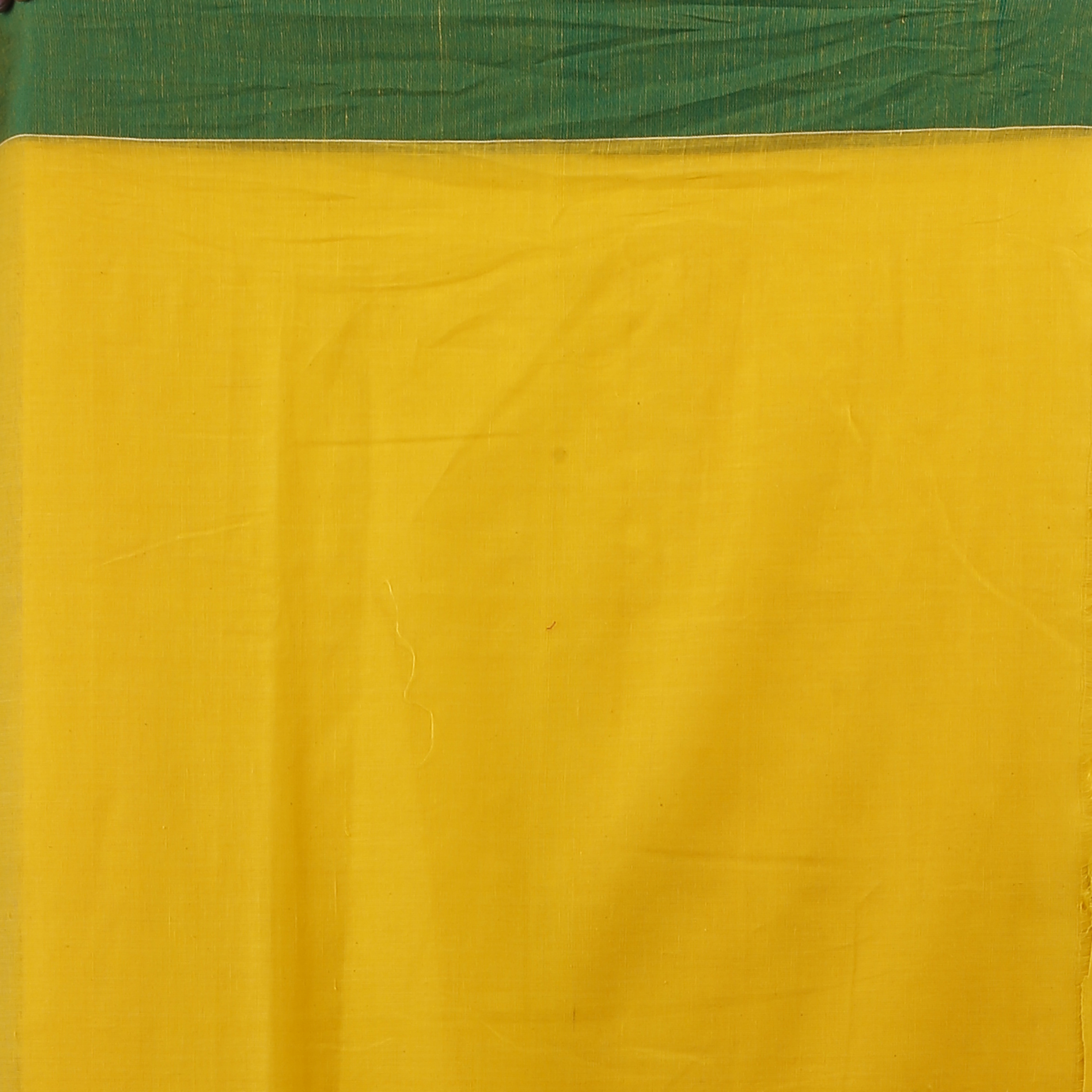 Handwoven Yellow Hand Woven Pure Cotton Saree