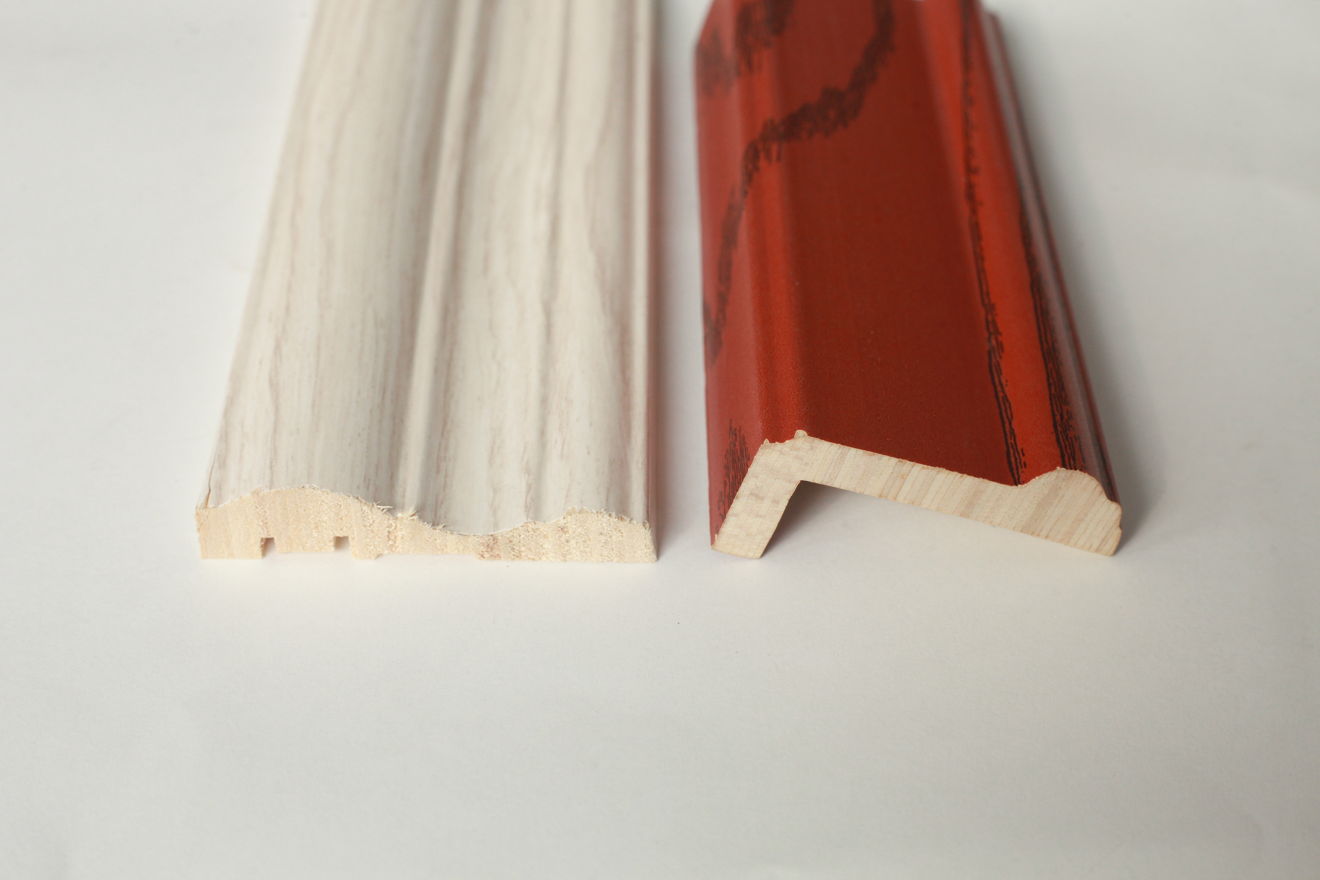 Stable Customized Color Solid Hardwood Moulding