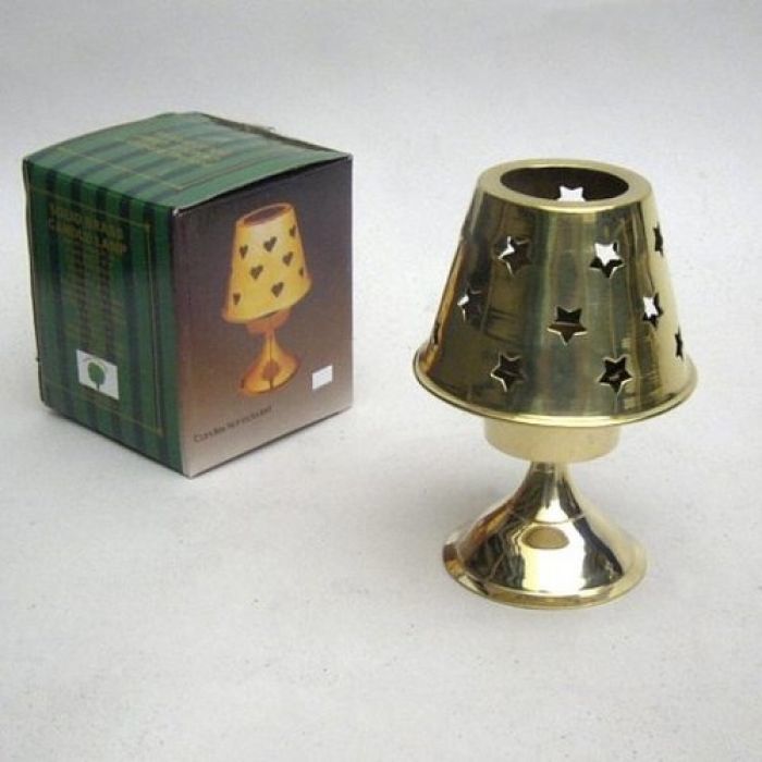 Solid Brass Hearts Shape Votive Holder