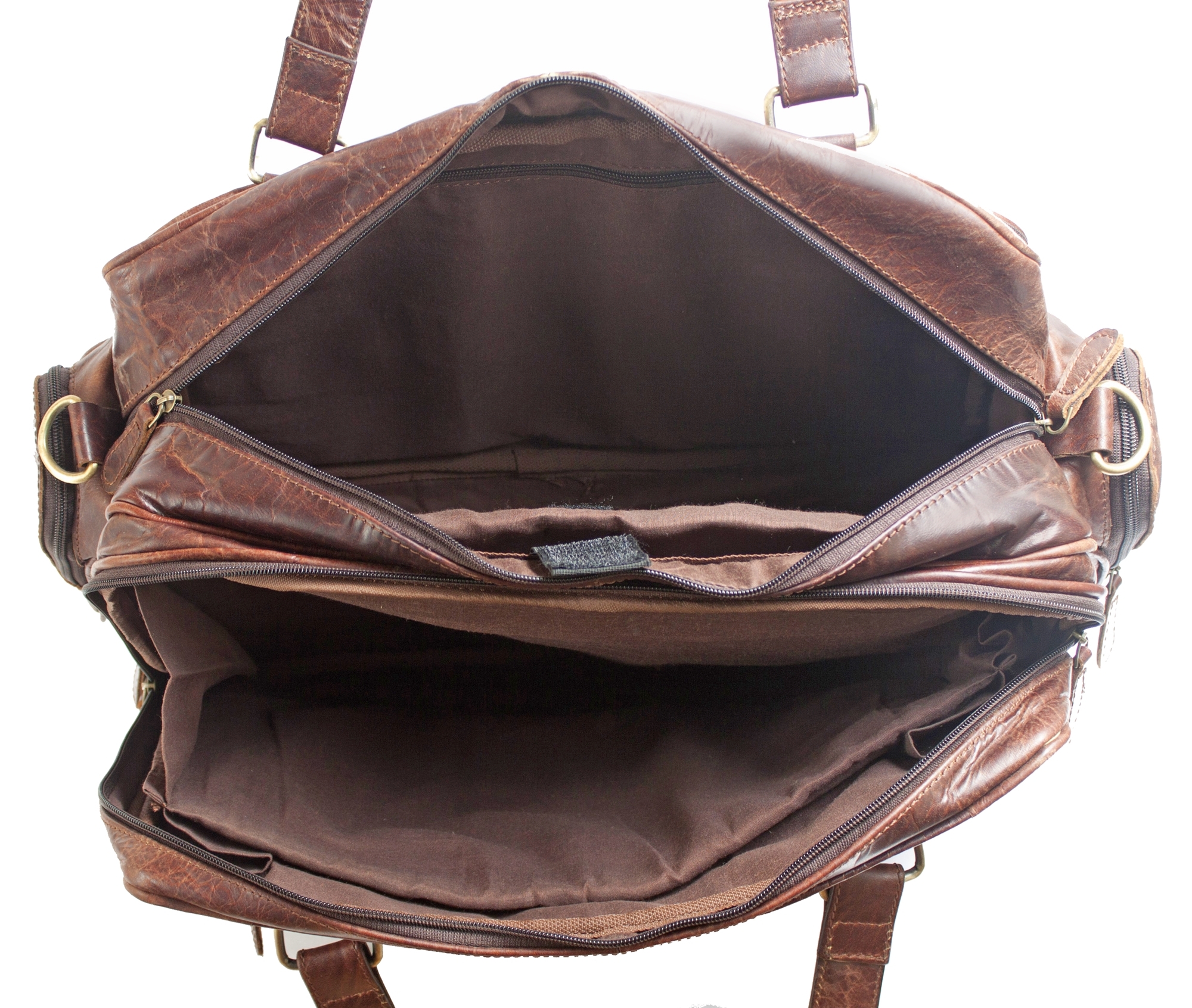 Brown Messenger Bag