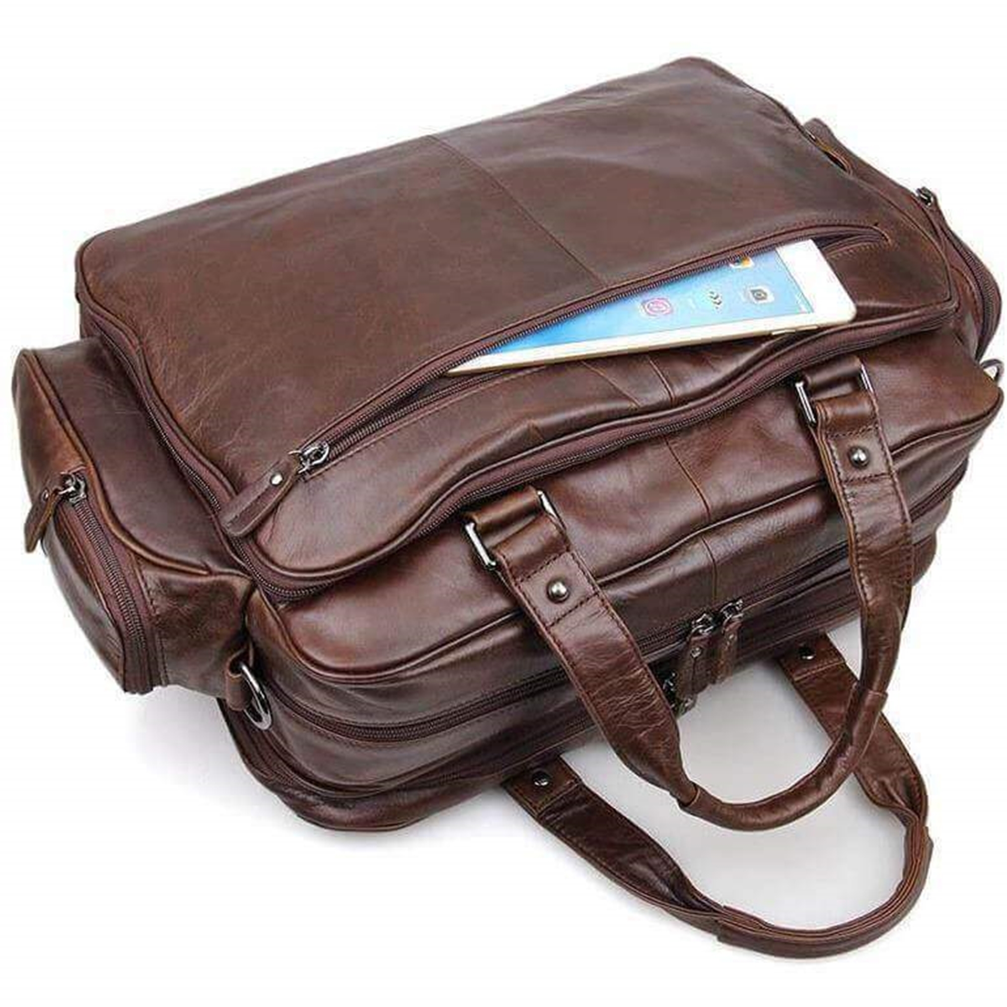 Brown Messenger Bag