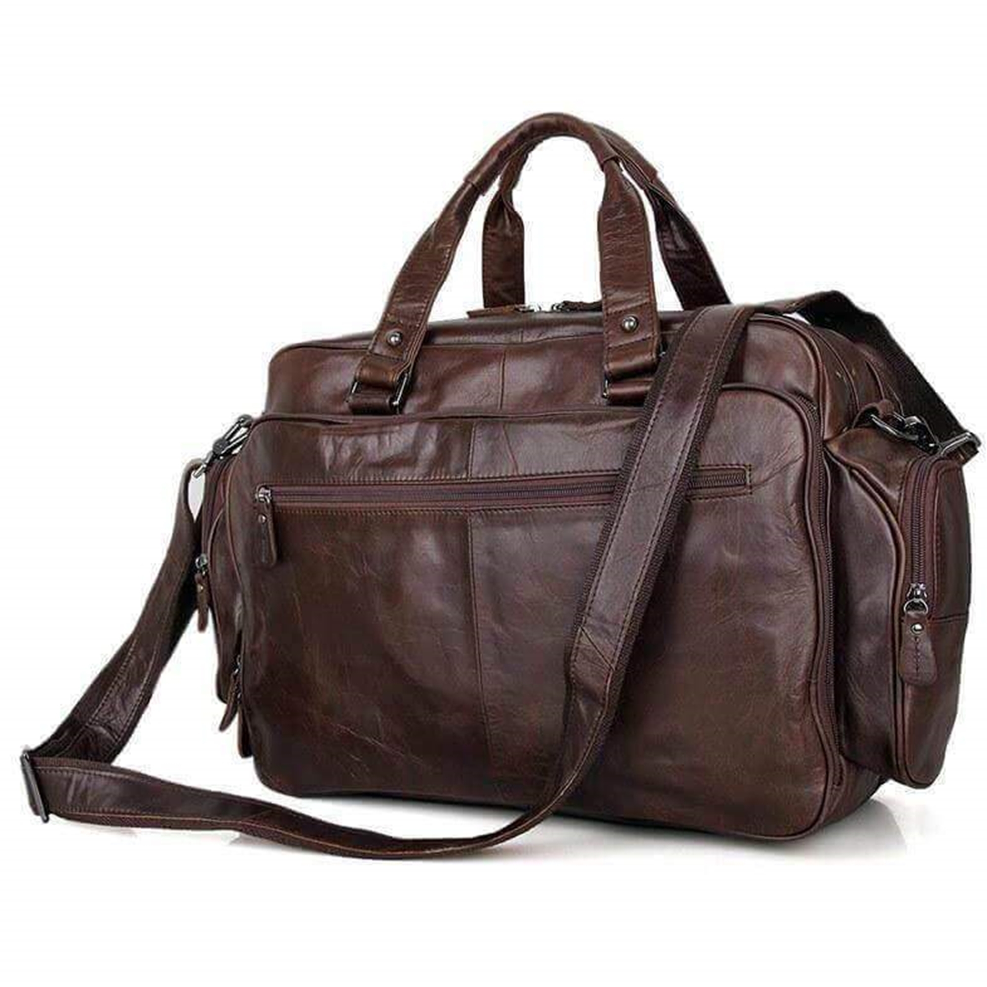 Brown Messenger Bag