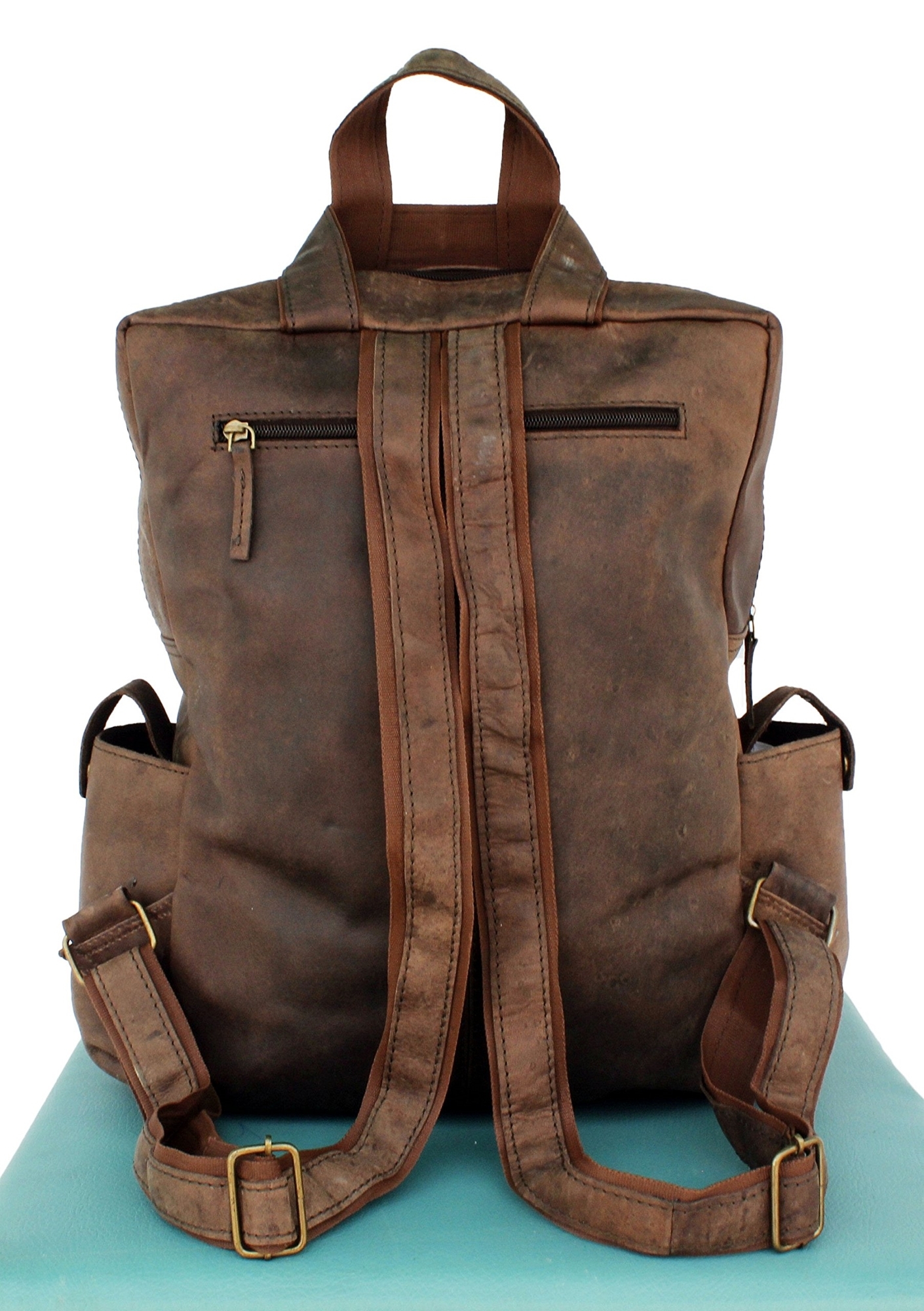 Brown Leather Shoulder Bag