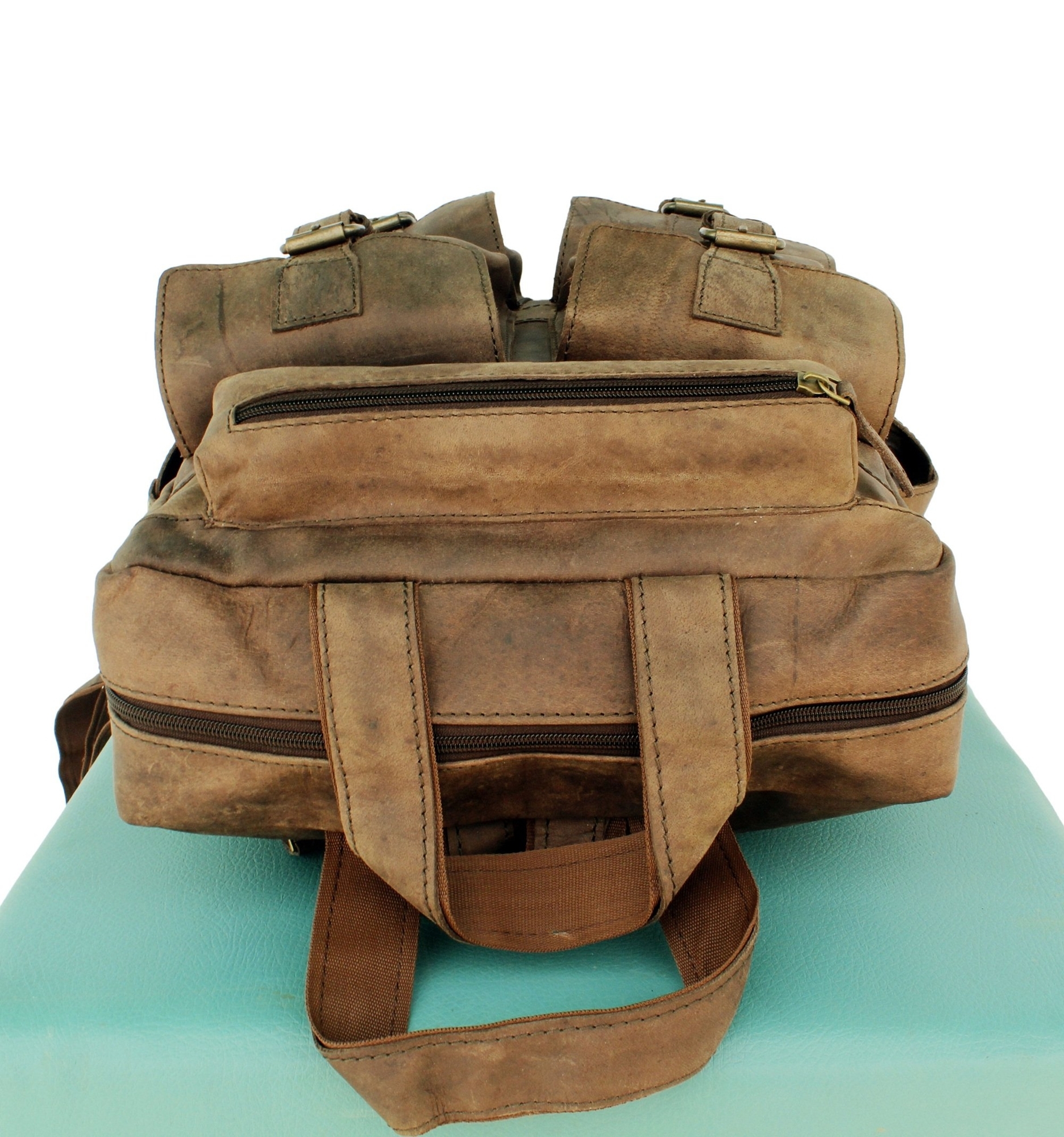 Brown Leather Shoulder Bag