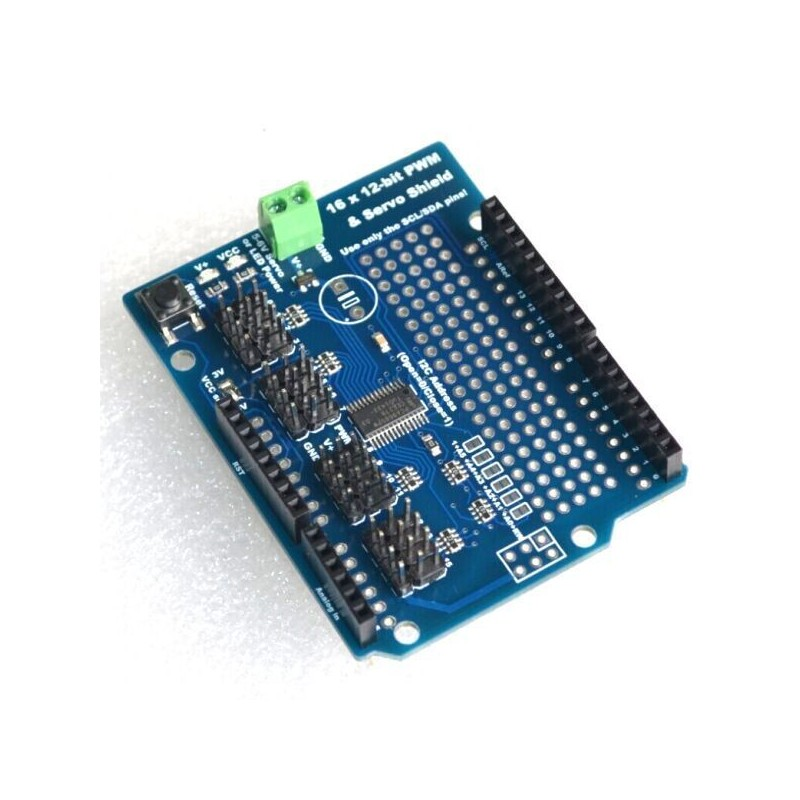 Servo Driver Module Shield 16 Channel Rated Voltage: 5 Volt (V)