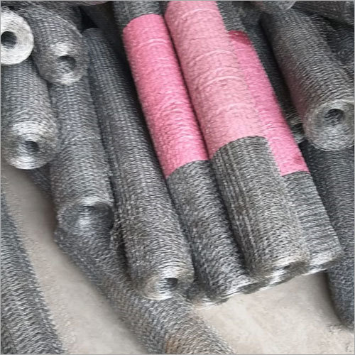 Hex Wire Mesh Jali - Color: Silver