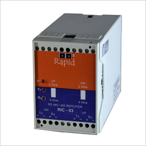 RS-485 to RS-485 Repeater - ABS Plastic, Customized Dimensions | 2KV 3-Way Galvanic Isolation, Single Phase to 3 Phase Power, Signal Booster for RS-485 Line, 1-Year Warranty