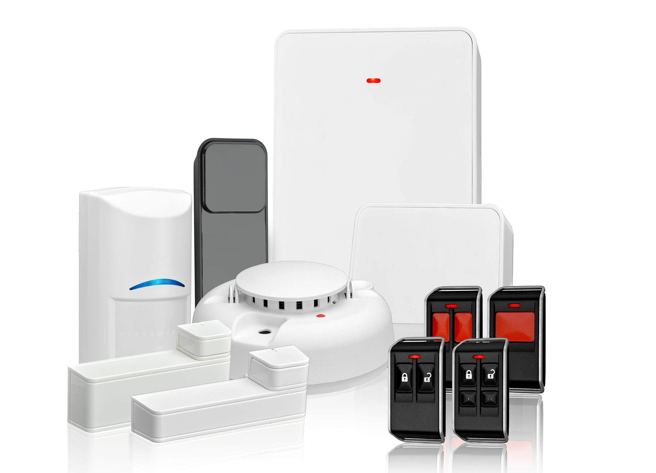 Burglar Alarm System - Advanced Intrusion Detection, Waterproof Sensors, Remote Control, Mobile App Integration, Reliable Performance For Airports, Hotels, Schools