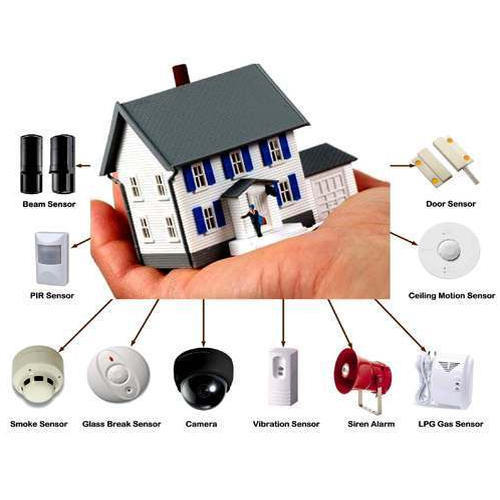 Burglar Alarm System - Advanced Intrusion Detection, Waterproof Sensors, Remote Control, Mobile App Integration, Reliable Performance For Airports, Hotels, Schools