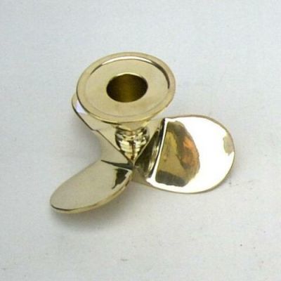 Brass Wall Candle Holder Leaf