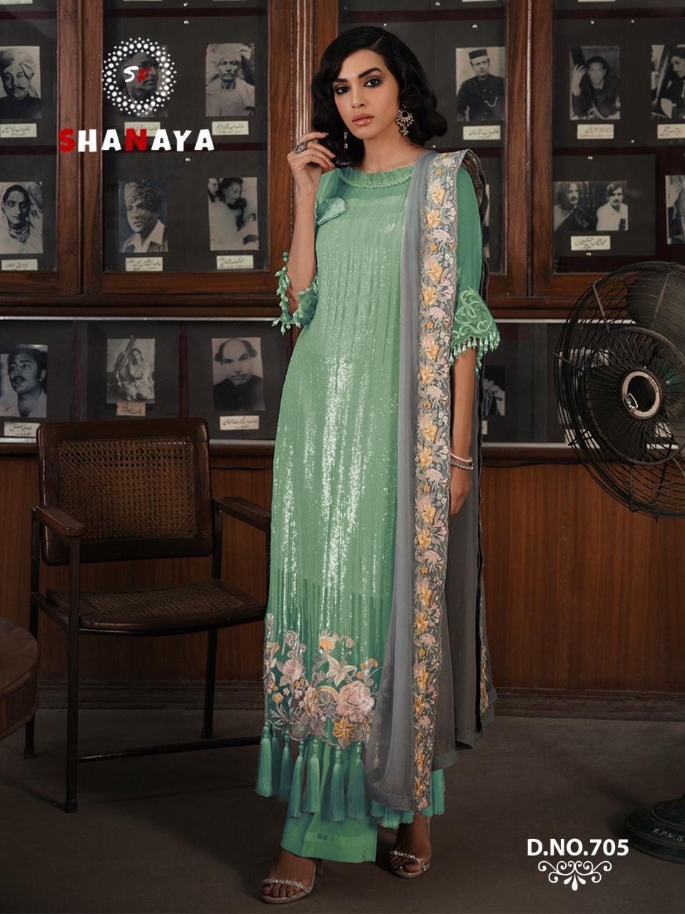 Multi Color Wedding Pakistani Suit