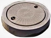 Sfrc  Manhole Chamber Cover Dimensions: 560 Millimeter (Mm)