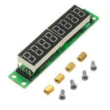 Max7219 Digital Tube Display Module Control Module - Rated Voltage: 5v, Supply Voltage: 7-12v | Integrated Four-wire Serial Interface, 64 Led Support, Low-power Shutdown