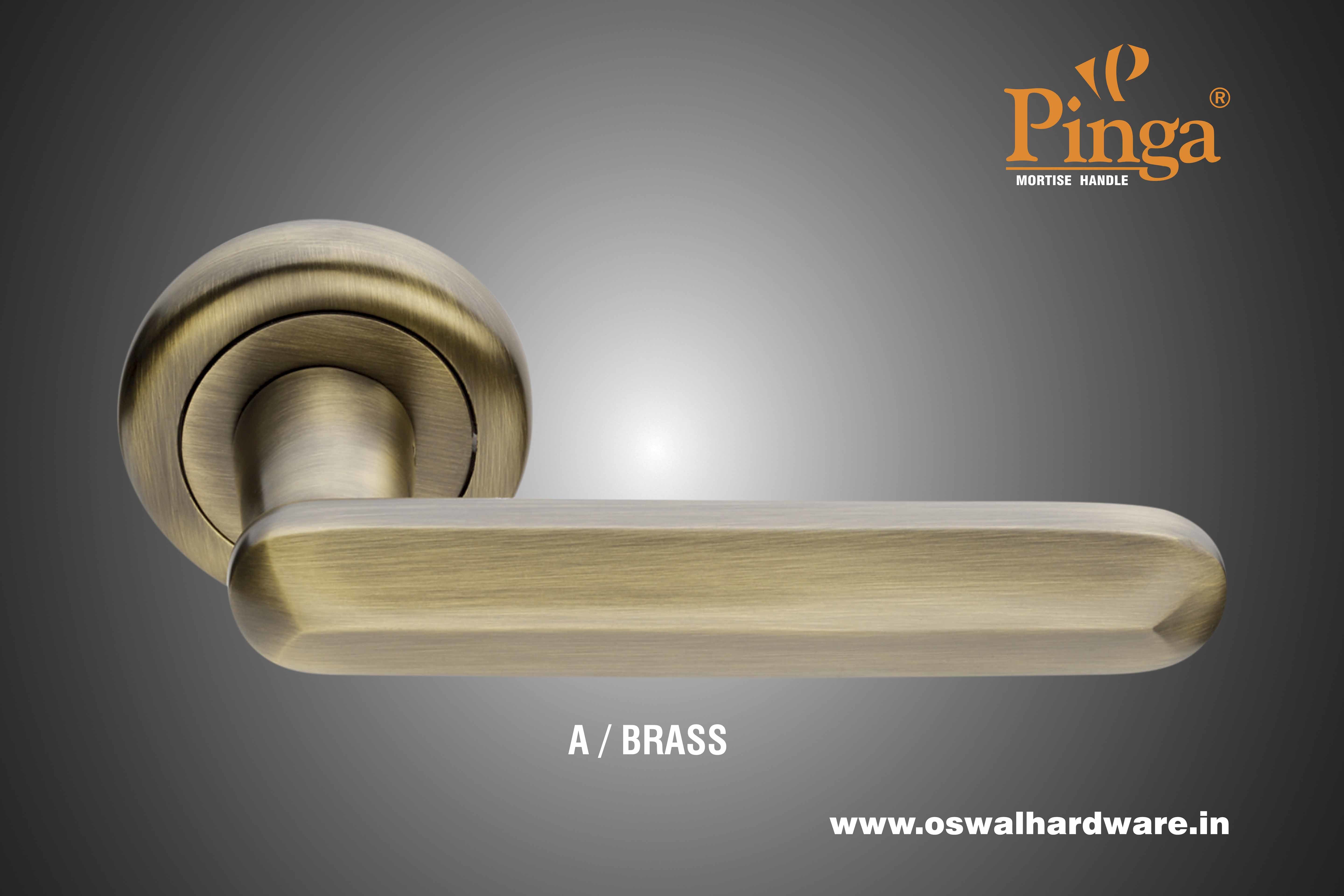 A/brass Mortise Handle Brass 2019