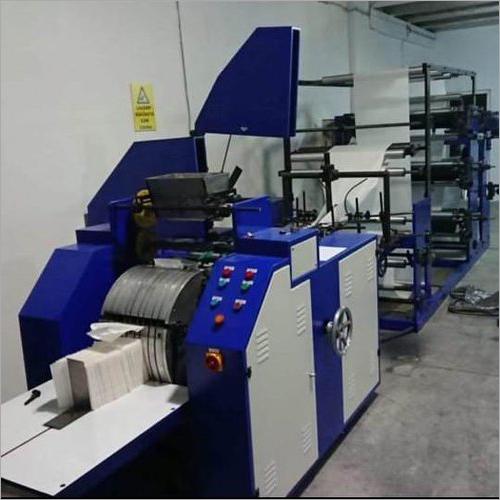 Automatic Paper Bag Machine - Metal, 16.40x5.57x7.21 ft, 220-440 Volt | 6000-140000 Bags/8 Hours, PLC Control, Easy Maintenance, 1-Year Warranty, Durable Performance
