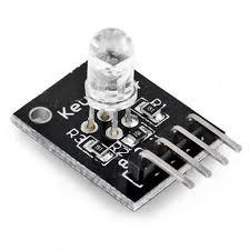 Dip 3 Color Led Module - 5v Rated Voltage, 7-12v Supply Voltage | Plug-in Full-color Led With Pwm Adjustable Rgb Trichromatic Interface