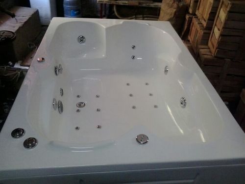 Rectangular Double Seat Bathtub