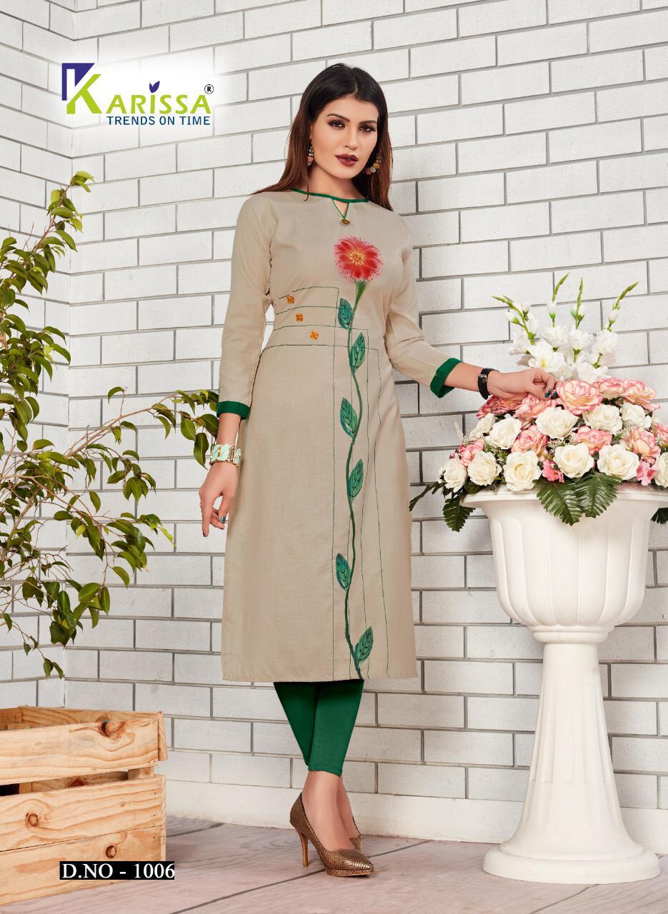 Sameera - Sun Silk Churidar Dress | Size M(38) To Xxl(44), Hand Painted Pattern, Breathable Fabric, 3-4th Sleeve Style, Suitable For All Seasons