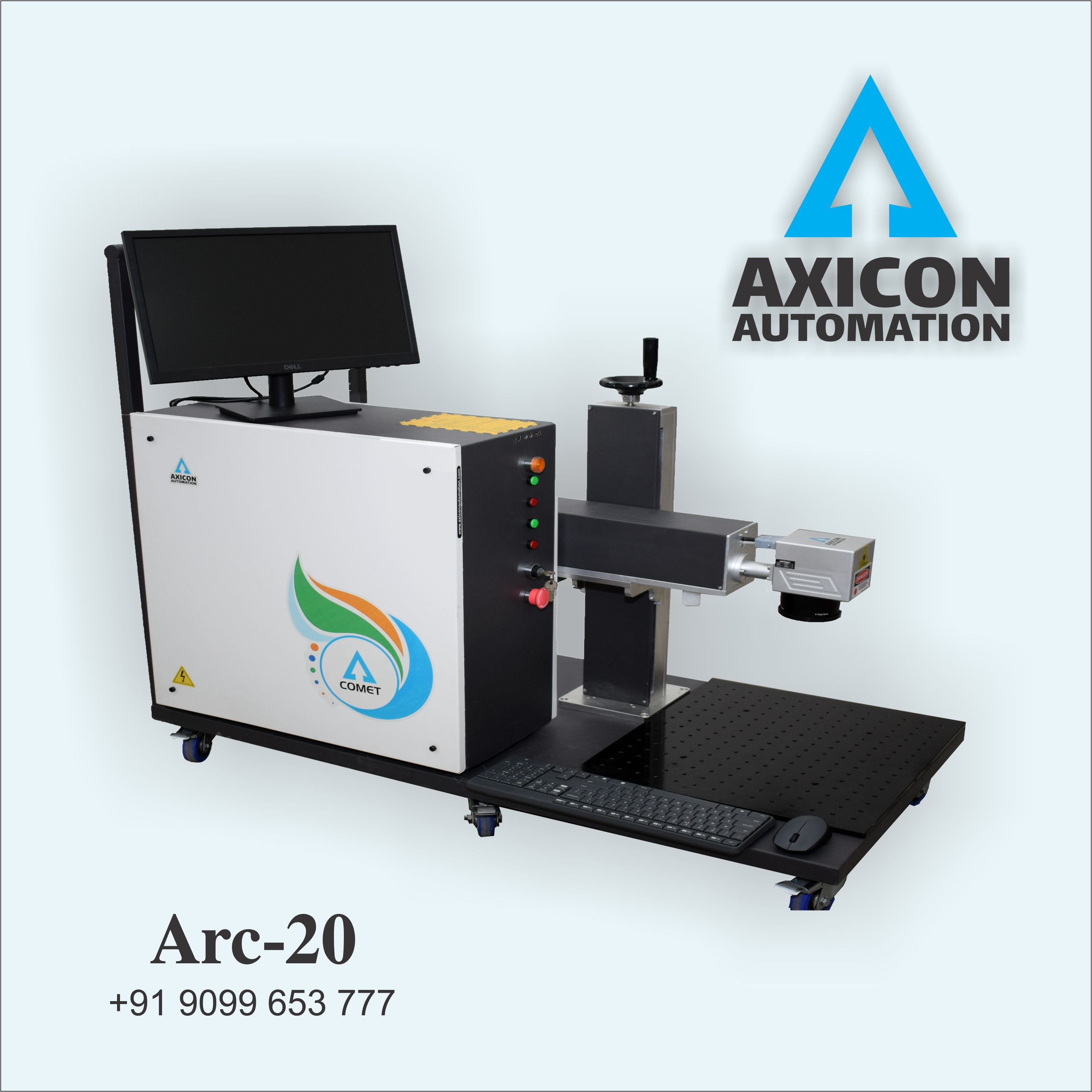 Industrial Laser Marking Machine - 600x1200x700mm, 20w-100w Fiber Laser Power | High Speed Galvo Scanning, Low Maintenance Efficiency, Permanent Marking Solutions