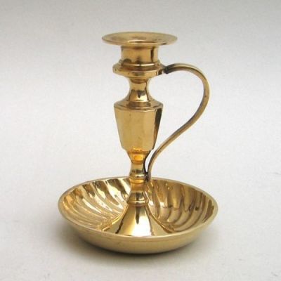 Solid Brass Candle Holder Plate