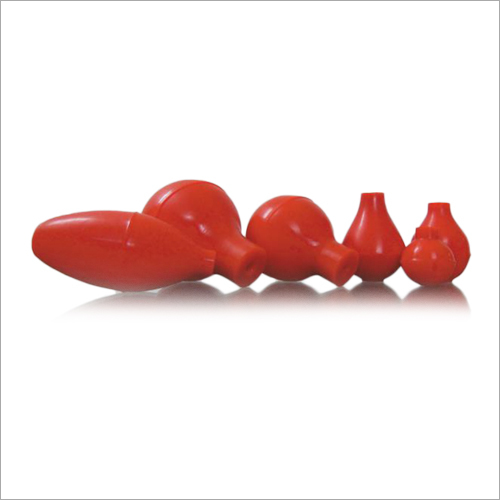 Rubber Pipette Bulbs - Natural and Silicon Rubber, 5ml to 100ml Sizes | Highly Pliable, Lightweight, Customizable Colors and Textures