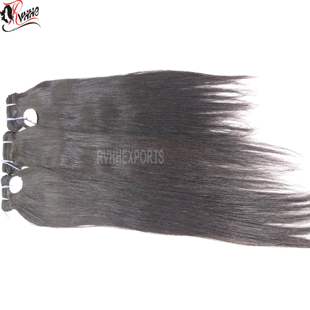 Weaving Indian Natural Human Hair Extensions
