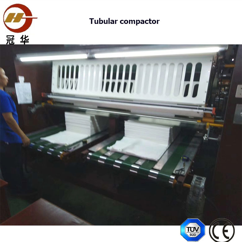 Grey And Blue Fabrics Tubular Compactor