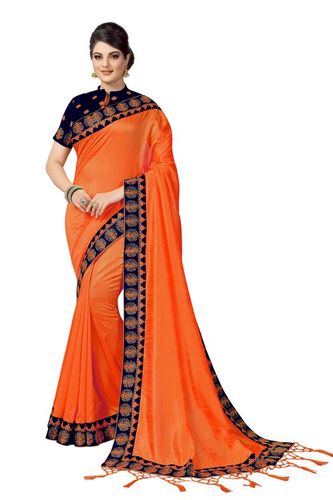 Yellow Indian Designer Saree Collection