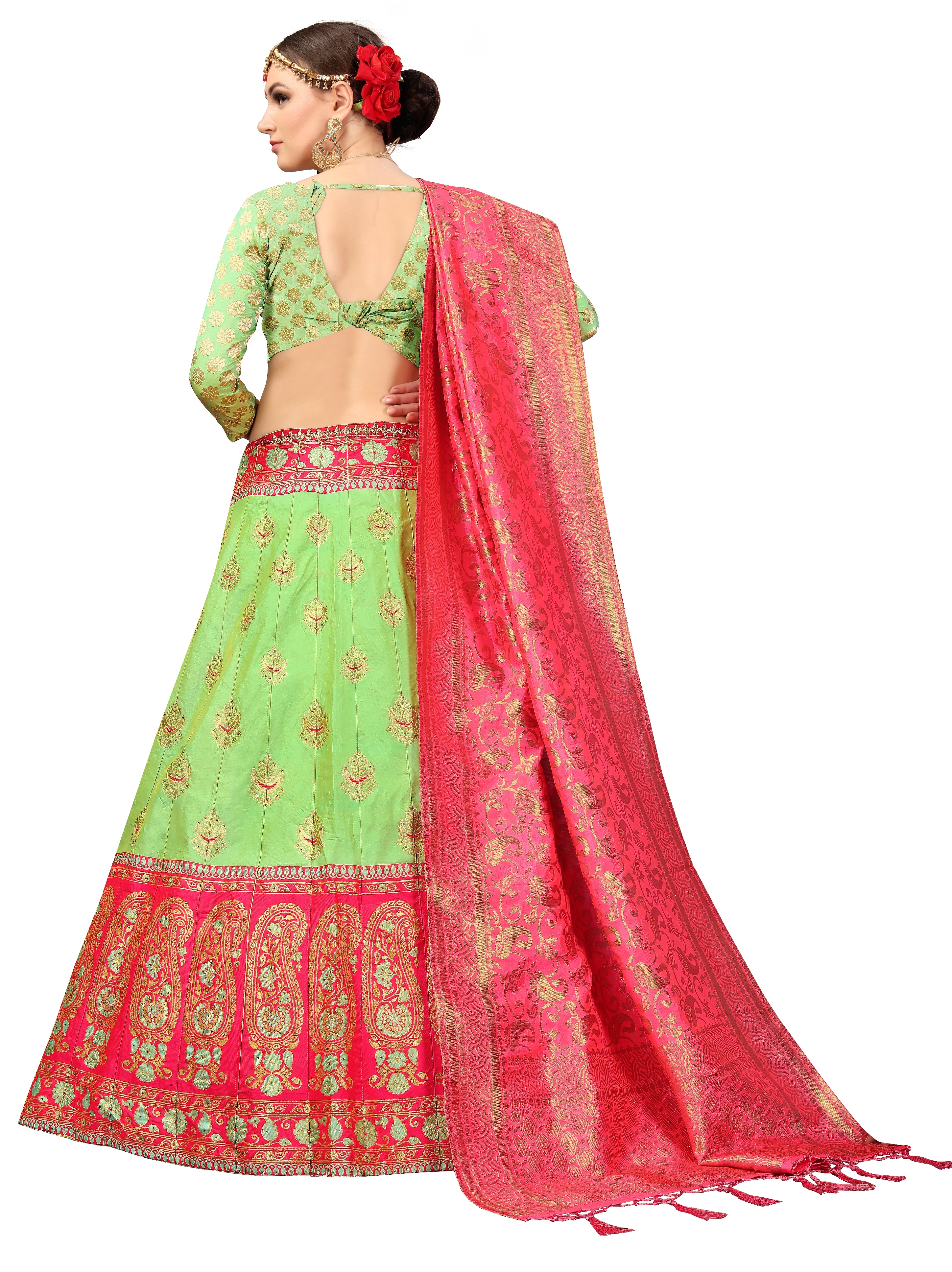 Light Green Designer Choli