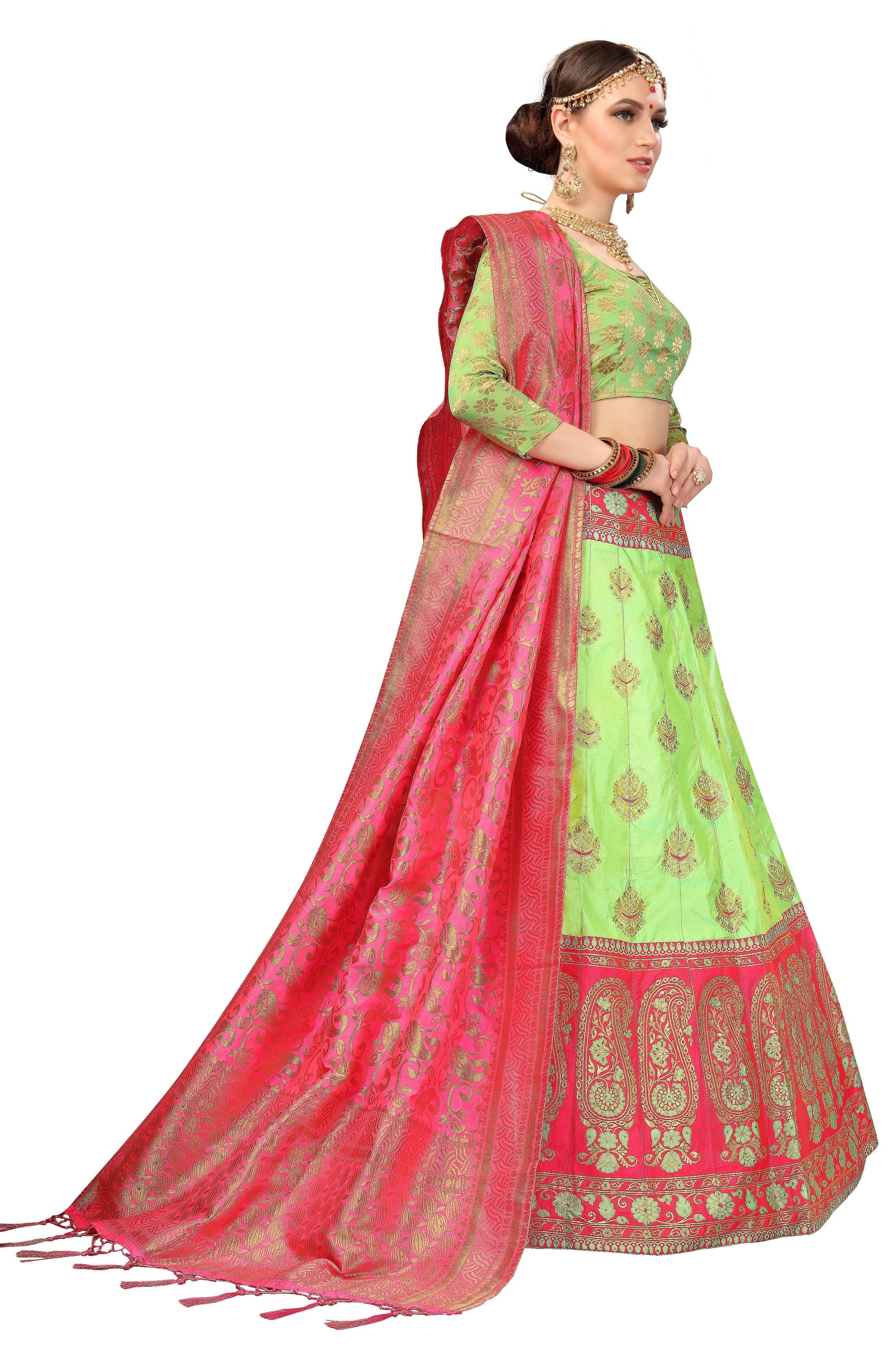 Light Green Designer Choli