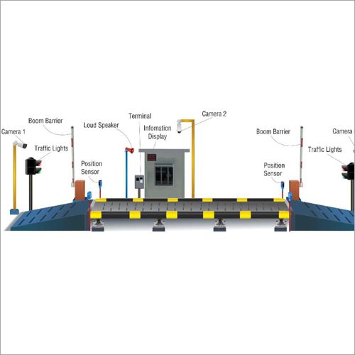 Metalic Unmanned Platform Weighbridge