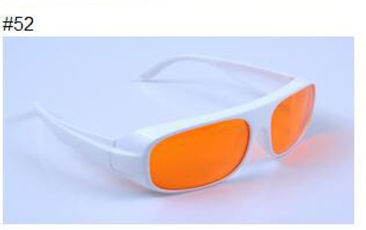 Absorption Laser Protective Glasses - Optical Density 200-540nm 5+lb Rating 315-540nm 50% Transmittance | Compatible With Excimer Ultraviolet Argon Ktp Applications