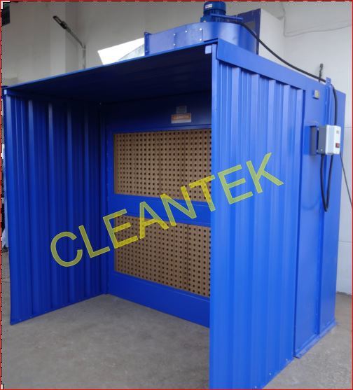 Spray Paint Booth - Power Consumption: 5 Horsepower (Hp)