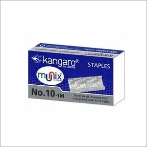 Stapler Pin - Steel, No. 10 Size, 20 Pieces/Box | Features: Rectangle Shape, Paper Stapler, Quantity: 20 Boxes, Ideal for Binding