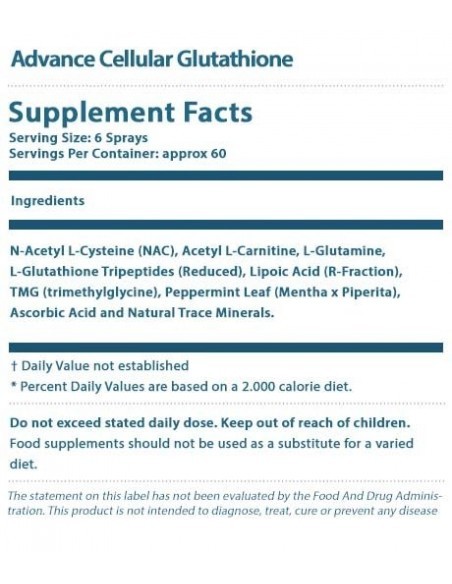 Acg Glutathione (Advanced Cellular Glutathione)