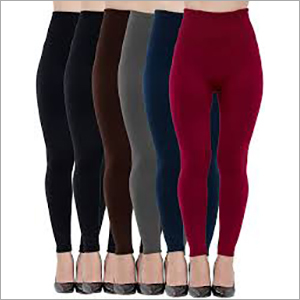 Available In Diferent Color Ladies Plain Leggings