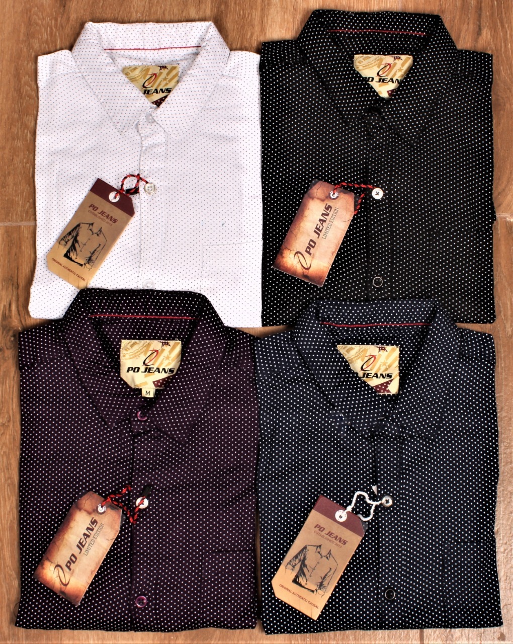 Printed Shirt - Cotton Full Sleeves Casual Shirt, Peach Printed Design , Available In Black And 3 Additional Colors, Sizes M-xxl