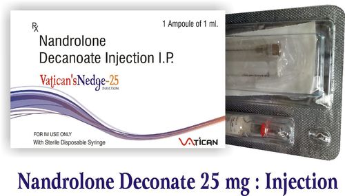 Vaticans Nedge-25 Mg Injection Ingredients: Nandrolone Decanoate Nj