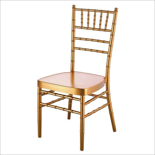 Gold Finish Tiffany Chair