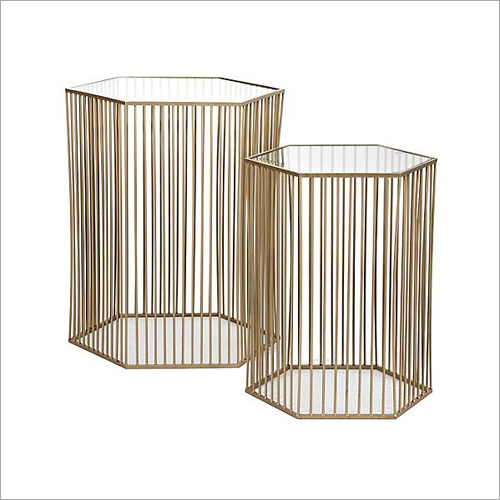 Hexagonal Side Table