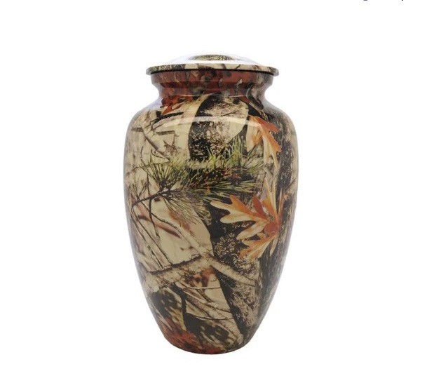 Blue Artisan Indigo Cremation Urn -New