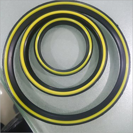 Swr Rubber Rings - Color: Black Yellow