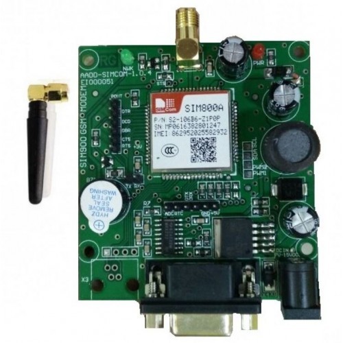 Sim800a Gsm Gprs Module With Rs232 Interface And Sma Antenna Rated Voltage: 5 Volt (V)
