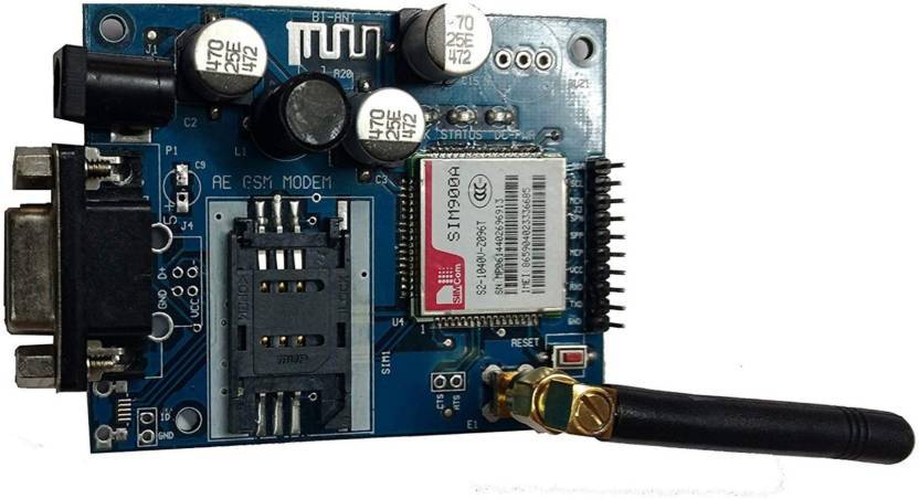 Sim900a Gsm/gprs Modem - Dual Band 900/1800 Mhz | 5v Rated Voltage, Gprs Multi-slot Class 10, Direct Mic/speaker Connection