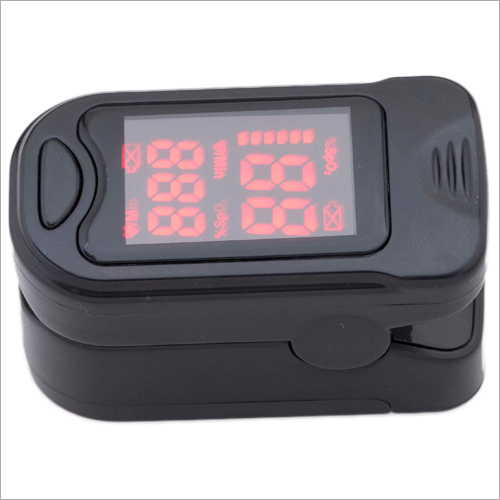 Fingertip Pulse Oximeter - OLED 2 Color Display, SPO2 70-99% ±1%, Pulse Rate 30-240 bpm ±1% | High Functionality, Long Service Life, Battery Operated