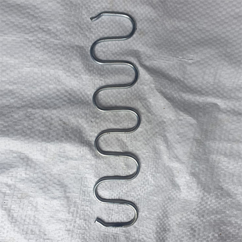 Zig Zag Spring - Steel, 12 Inches Length, 1.5 Inches Coil Diameter | 0.125 Inches Wire Diameter, 150,000 PSI Tensile Strength, 5 Coils