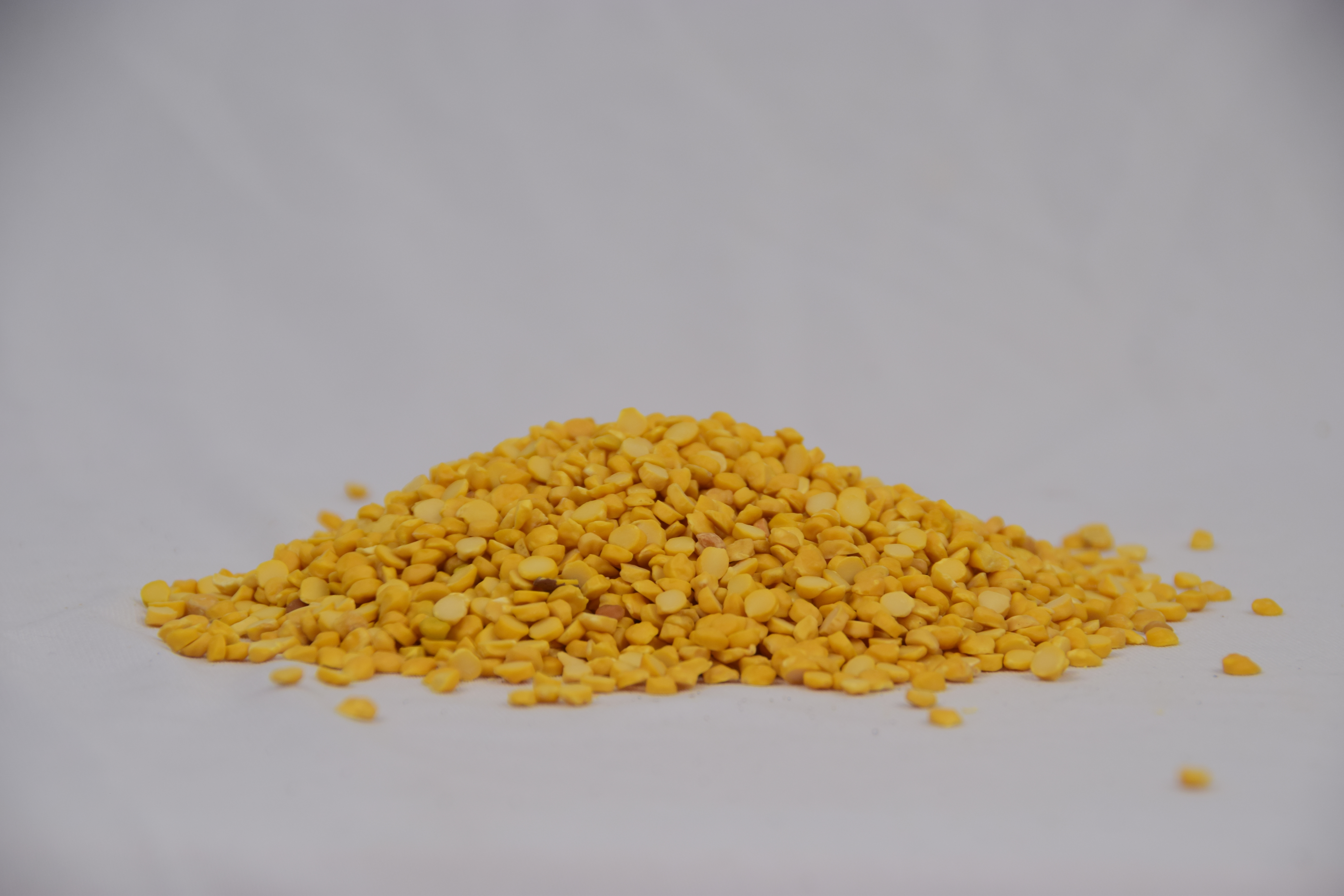 Chana Dal - Organic Grain, Solid Form , Natural Purity, Yellow Color, A++ Grade, Dried Texture, 36 Months Shelf Life
