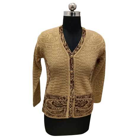 Fancy Ladies Woolen Cardigan